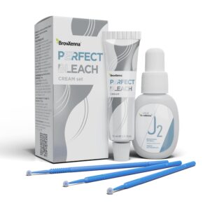 Профессиональный набор крем для осветления бровей Perfect Bleach, BrowXenna®
